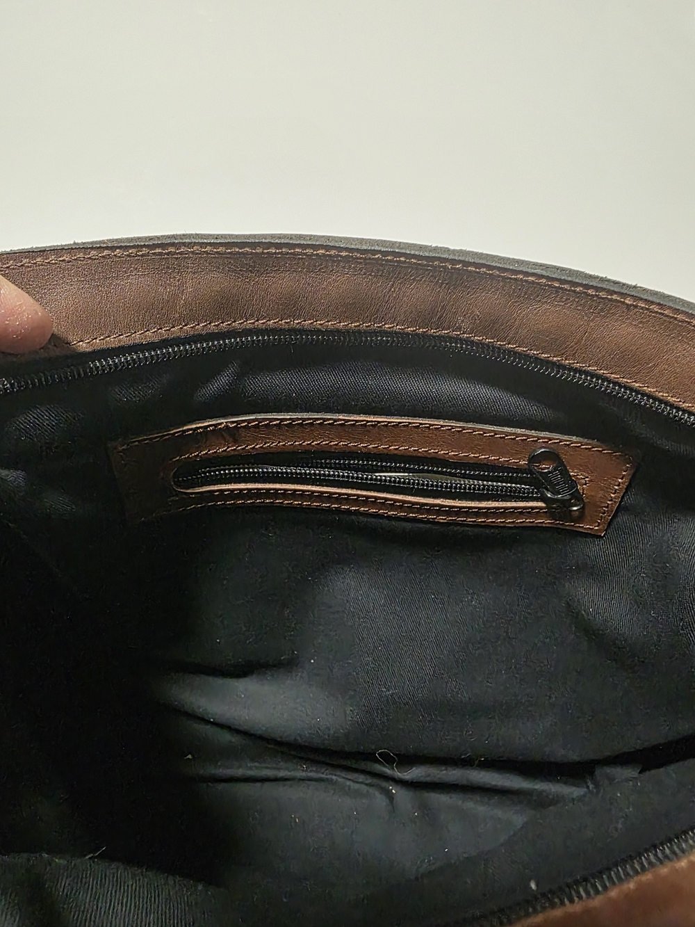 Wool Oaxacan Tote Bag With Leather Accents. NWT - Picture 4 of 6
